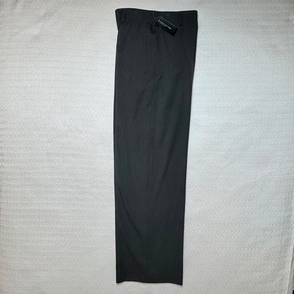 NWT Jones New York Wide Leg Trouser Pant Charcoal Grey Woman’s Sz 10 - Picture 4 of 9